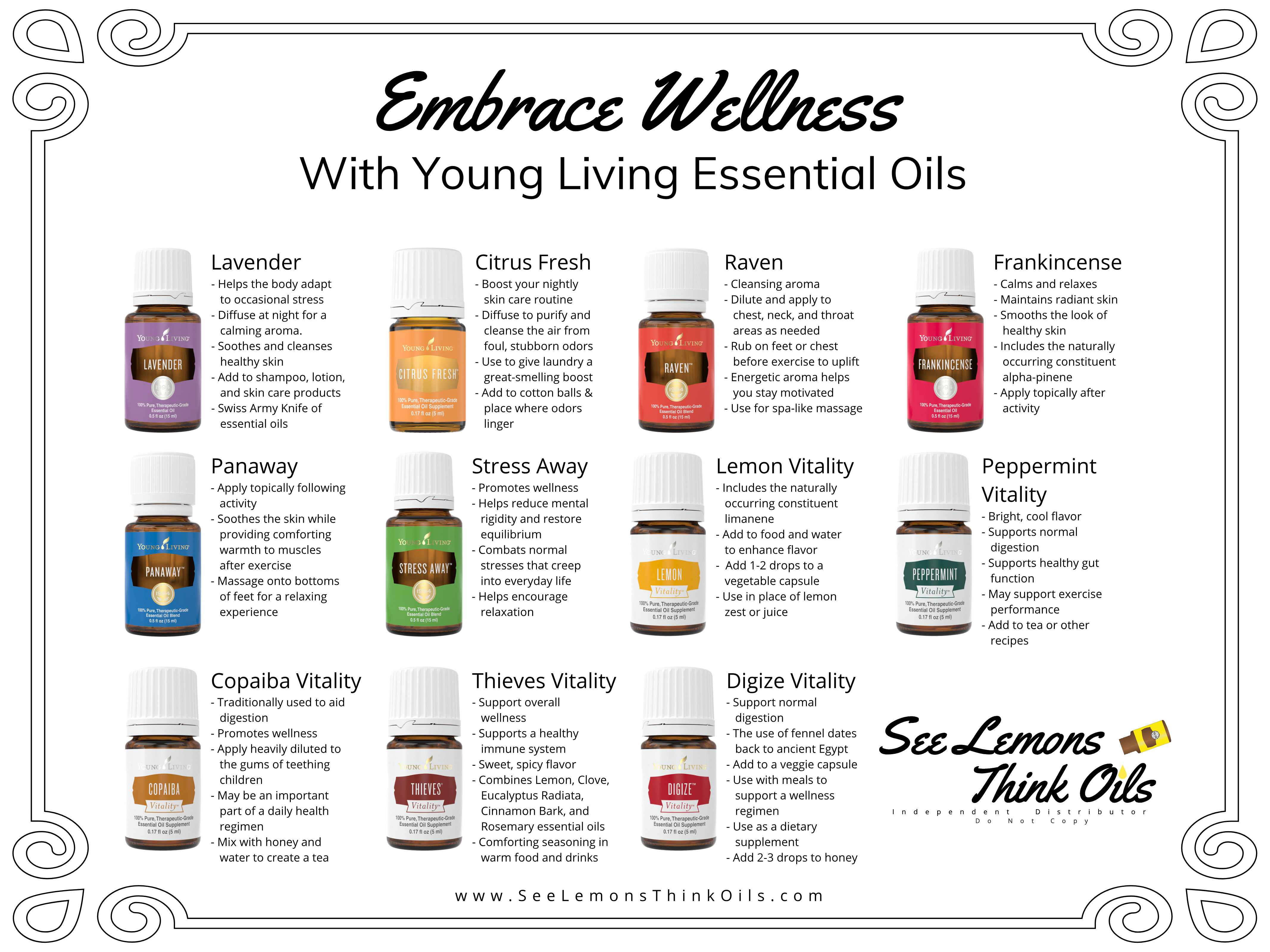 Embrace wellness with Young Living essential oils.